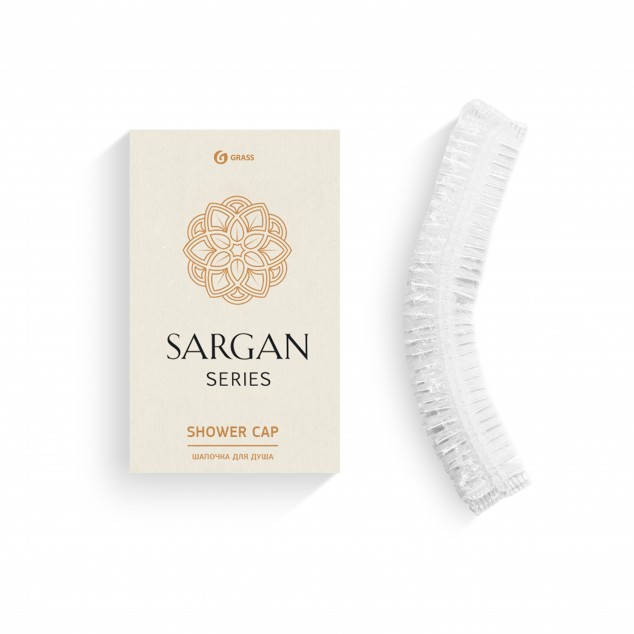 Шапочка для душа «SARGAN» HR-0033, картонная коробка, упаковка 200 шт.