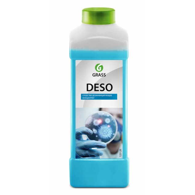 Дезинфицирующее средство DESO 125120, концентрат, канистра 1 литр