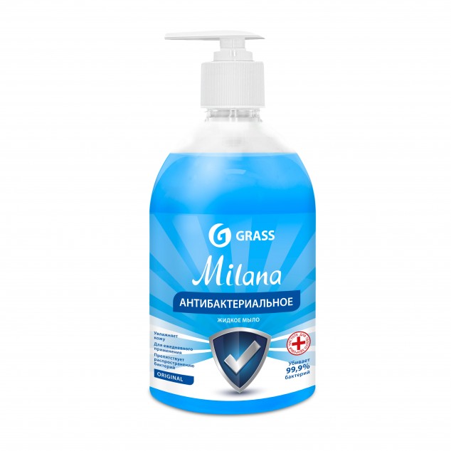 Жидкое мыло «MILANA Антибактериальное» Original 126705, флакон 500 мл
